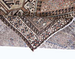 Handmade Vintage Persian Ghashghai Rug | 197 x 127 cm | 6'5" x 4'2" - Najaf Rugs & Textile