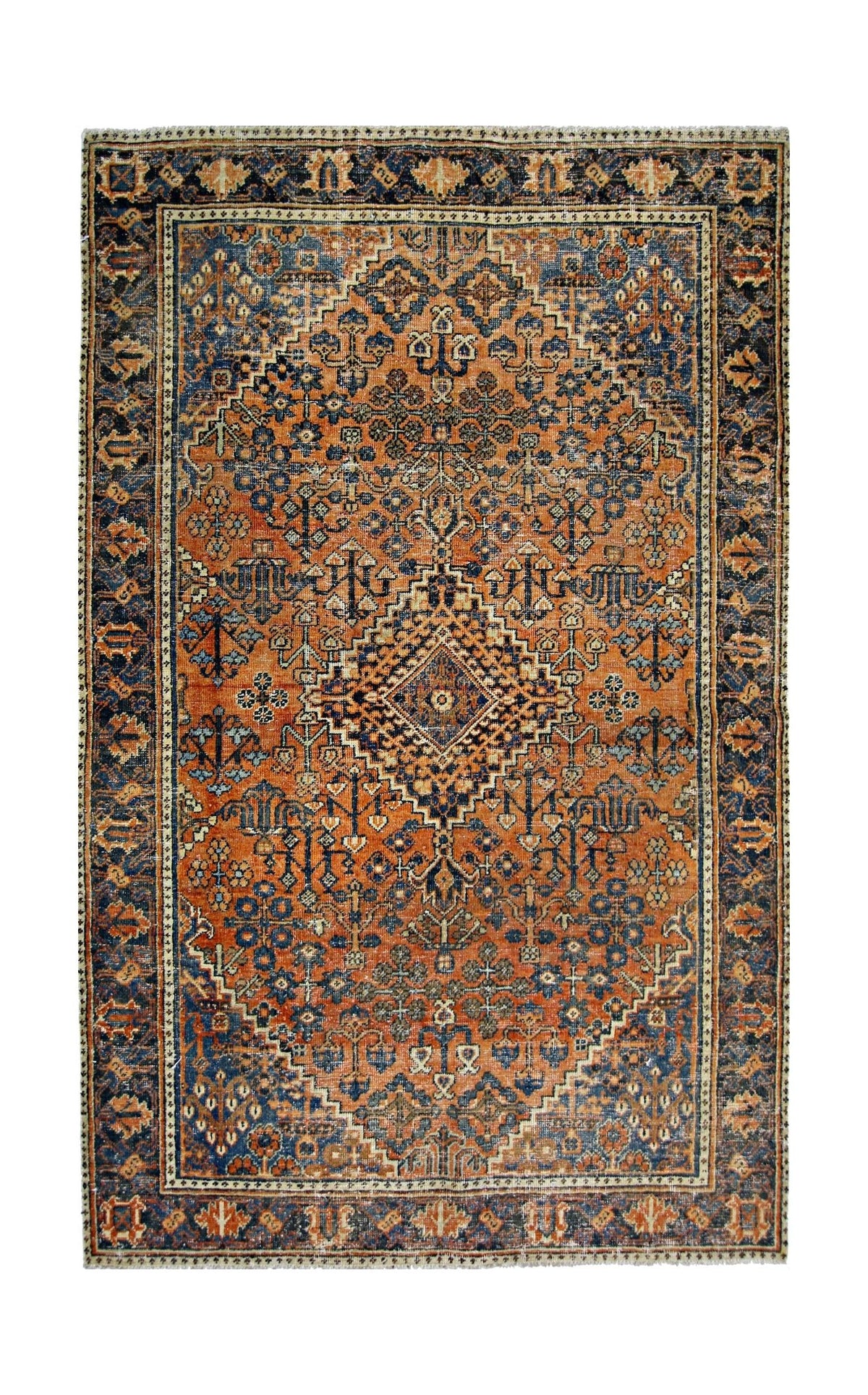 Vintage Persian Qashqai Rug