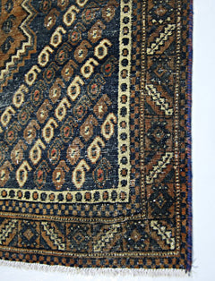 Handmade Vintage Persian Rug | 200 x 147 cm | 6'7" x 4'10" - Najaf Rugs & Textile