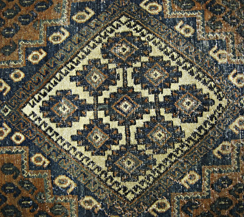 Vintage Persian Qashqai Rug