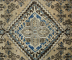 Handmade Vintage Persian Ghashghai Rug | 203 x 130 cm | 6'8" x 4'3" - Najaf Rugs & Textile