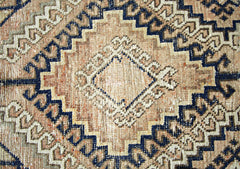 Handmade Vintage Persian Rug | 252 x 141 cm | 8'3" x 4'7" - Najaf Rugs & Textile