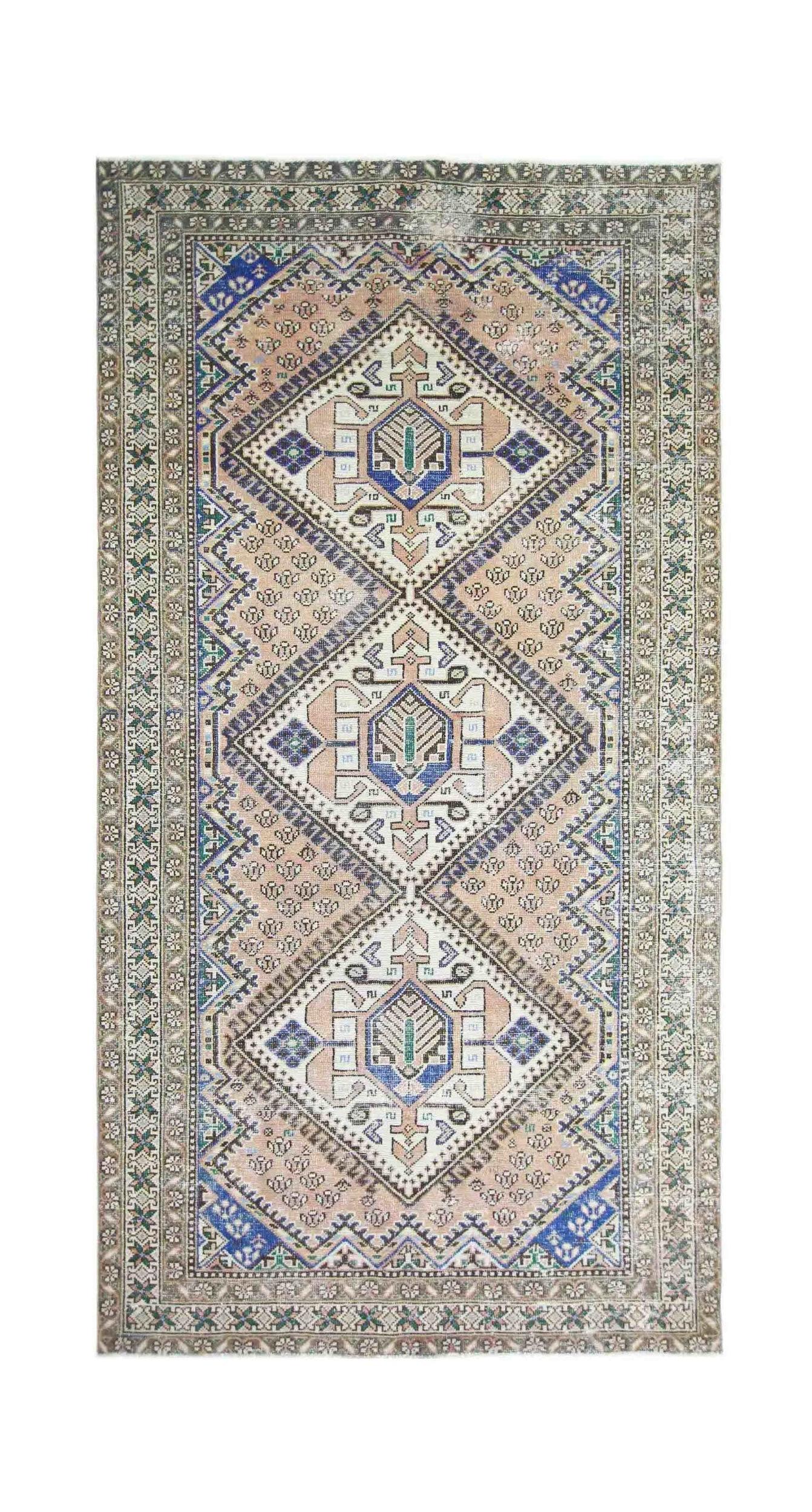 Vintage Persian Qashqai Rug