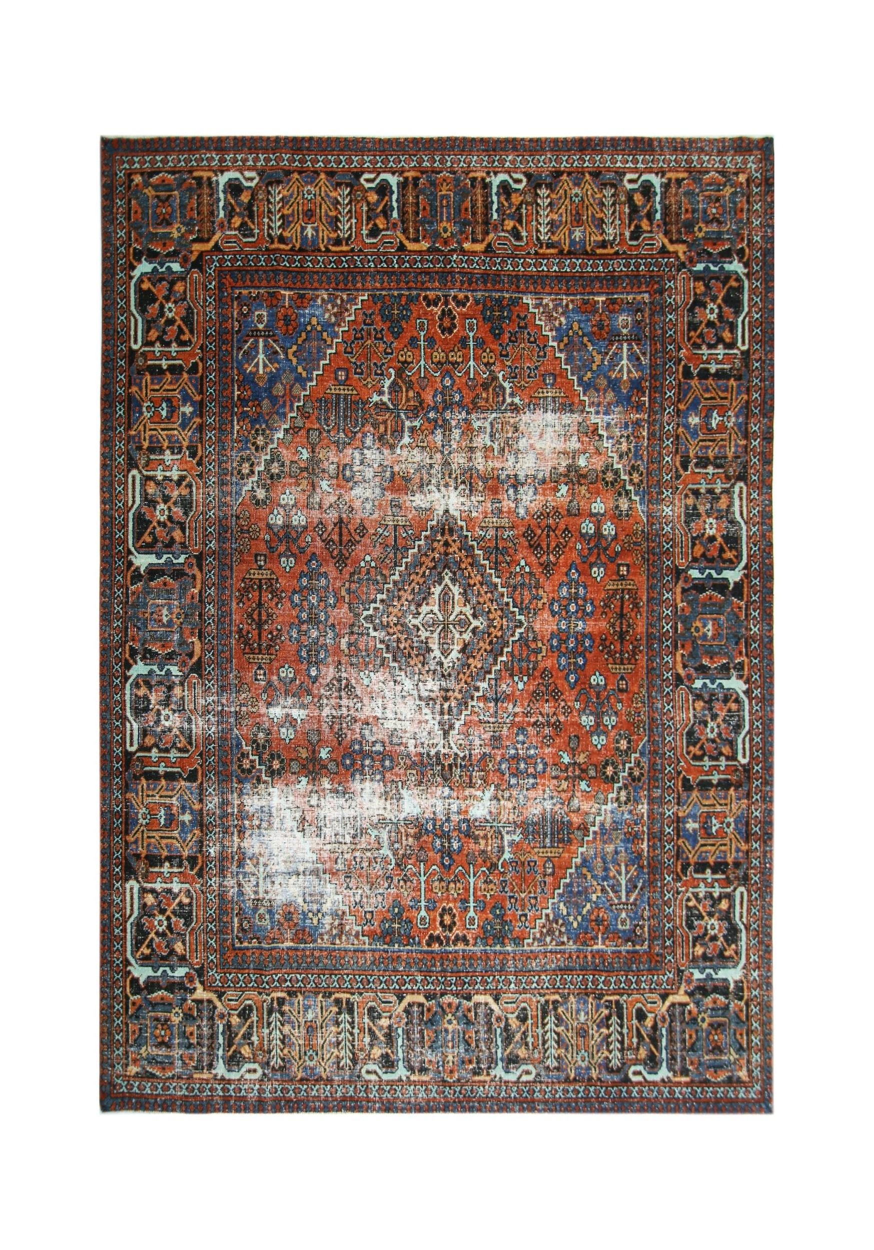 Vintage Persian Qashqai Rug
