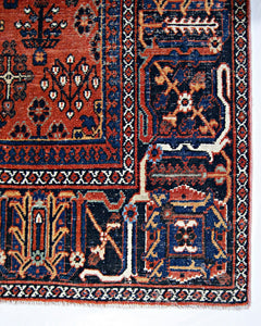 Handmade Vintage Persian Ghashghai Rug | 302 x 207 cm | 10'1" x 6'9" - Najaf Rugs & Textile