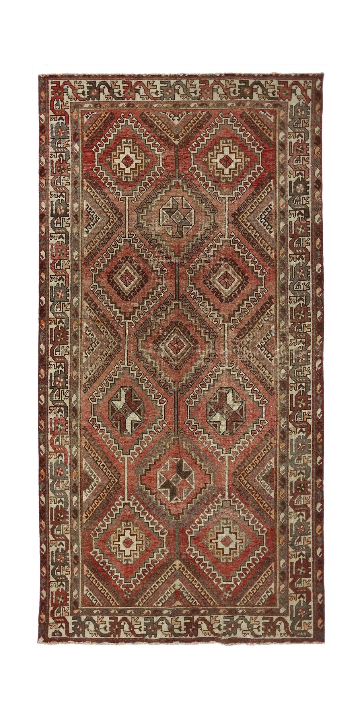 Vintage Persian Qashqai Rug