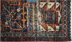Handmade Vintage Persian Ghashghai Rug | 318 x 219 cm | 10'5" x 7'2" - Najaf Rugs & Textile