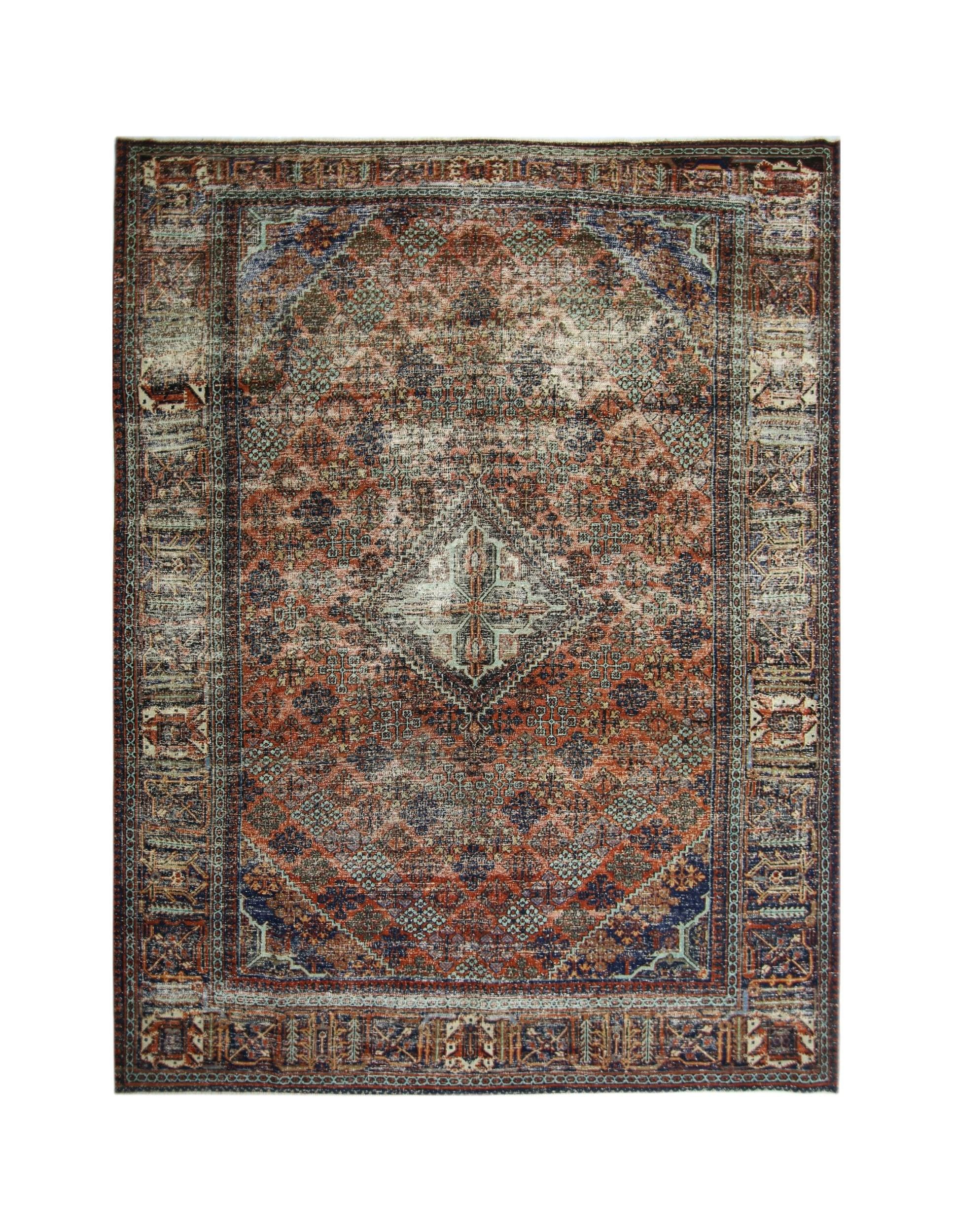 Vintage Persian Qashqai Rug