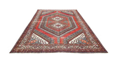 Handmade Vintage Persian Ghashghai Rug | 345 x 240 cm | 11'4" x 7'10" - Najaf Rugs & Textile