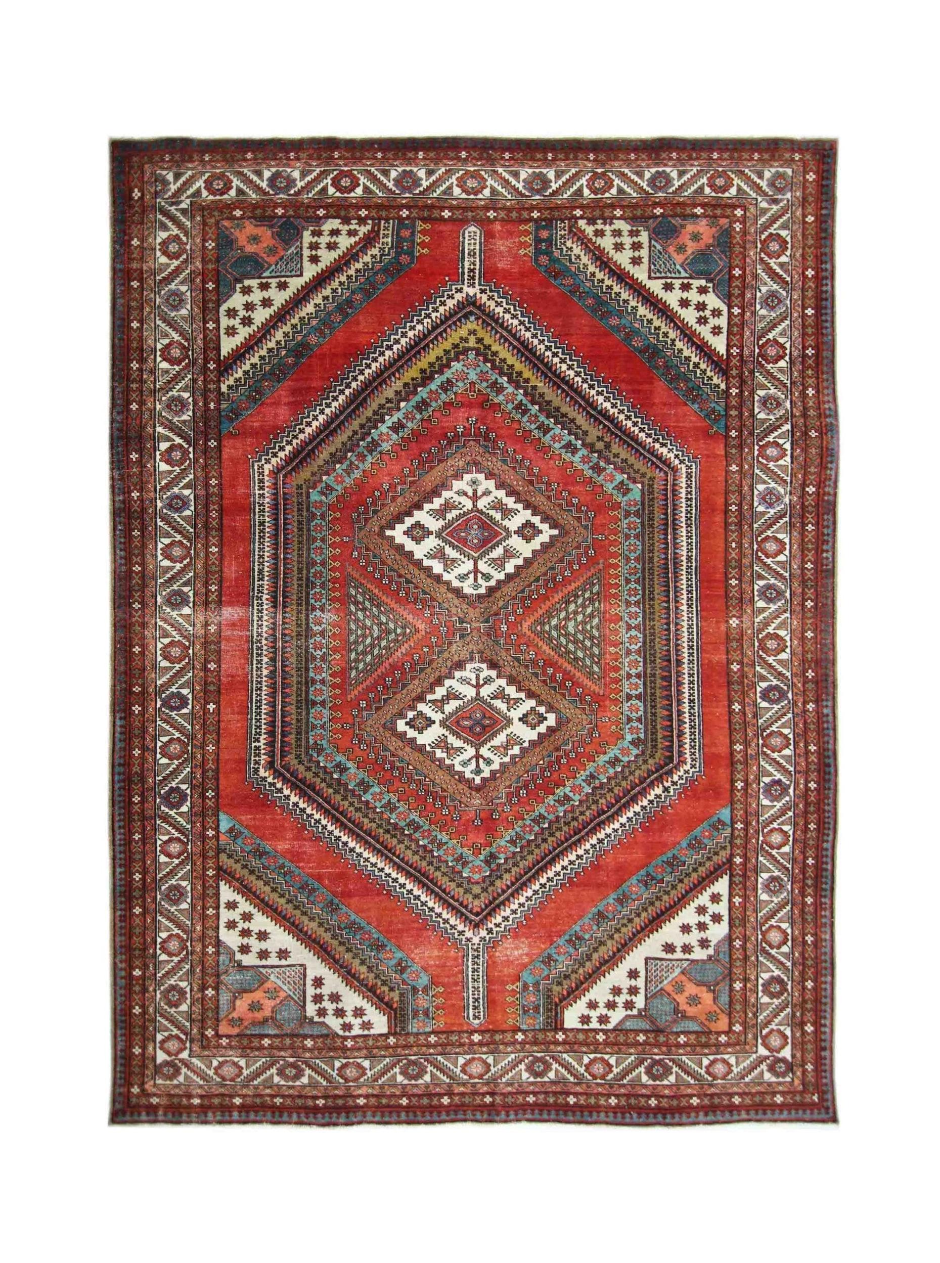 Vintage Persian Qashqai Rug