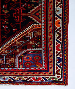 Handmade Vintage Persian Rug | 133 x 84 cm | 4'4" x 2'9" - Najaf Rugs & Textile