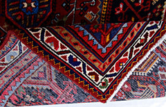 Handmade Vintage Persian Rug | 133 x 84 cm | 4'4" x 2'9" - Najaf Rugs & Textile