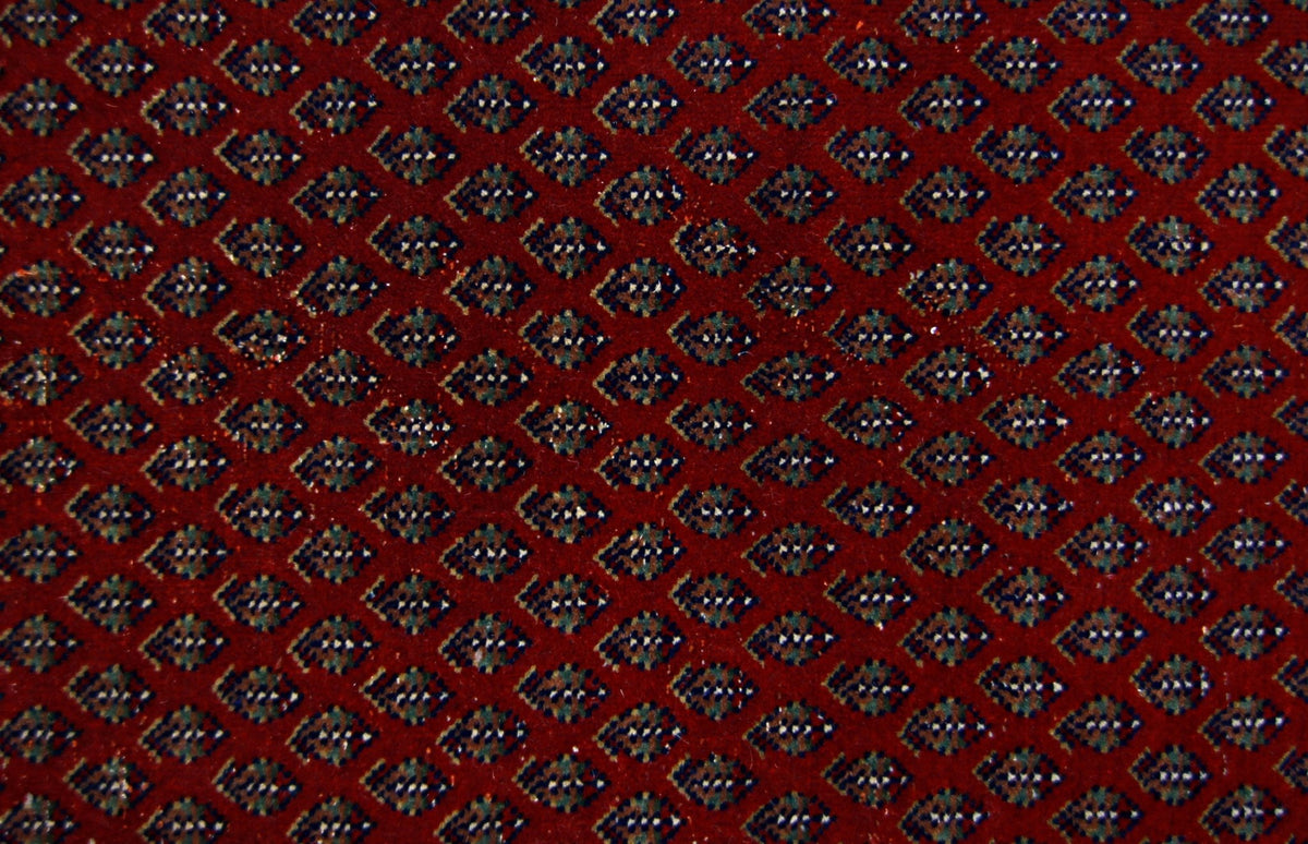 Handmade Vintage Persian Rug | 139 x 74 cm | 4'7" x 2'4" - Najaf Rugs & Textile