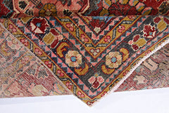Handmade Vintage Persian Rug | 141 x 193 cm | 4'7" x 3'4" - Najaf Rugs & Textile