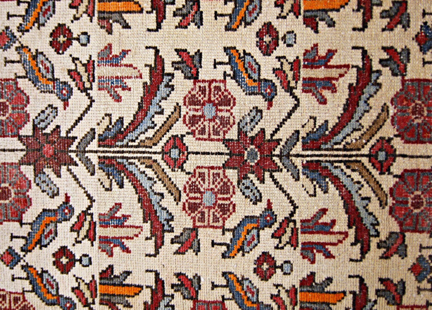 Handmade Vintage Persian Rug | 143 x 93 cm | 4'8" x 3' - Najaf Rugs & Textile