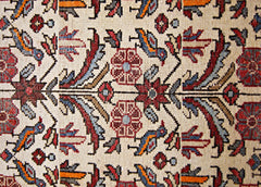 Handmade Vintage Persian Rug | 143 x 93 cm | 4'8" x 3' - Najaf Rugs & Textile