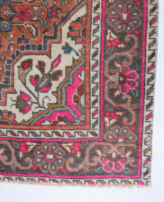 Handmade Vintage Persian Rug | 145 x 97 cm | 4'9" x 3'2" - Najaf Rugs & Textile