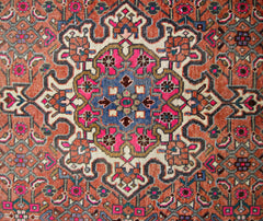 Handmade Vintage Persian Rug | 145 x 97 cm | 4'9" x 3'2" - Najaf Rugs & Textile