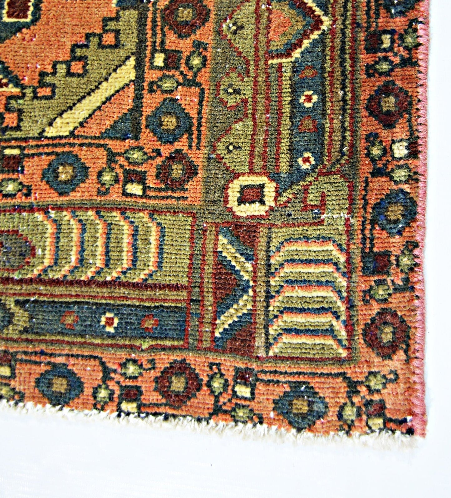 Handmade Vintage Persian Rug | 147 x 107 cm | 4'10" x 3'6" - Najaf Rugs & Textile