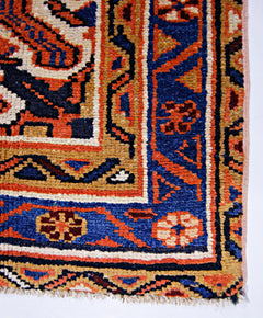 Handmade Vintage Persian Rug | 162 x 109 cm | 5'4" x 3'7" - Najaf Rugs & Textile