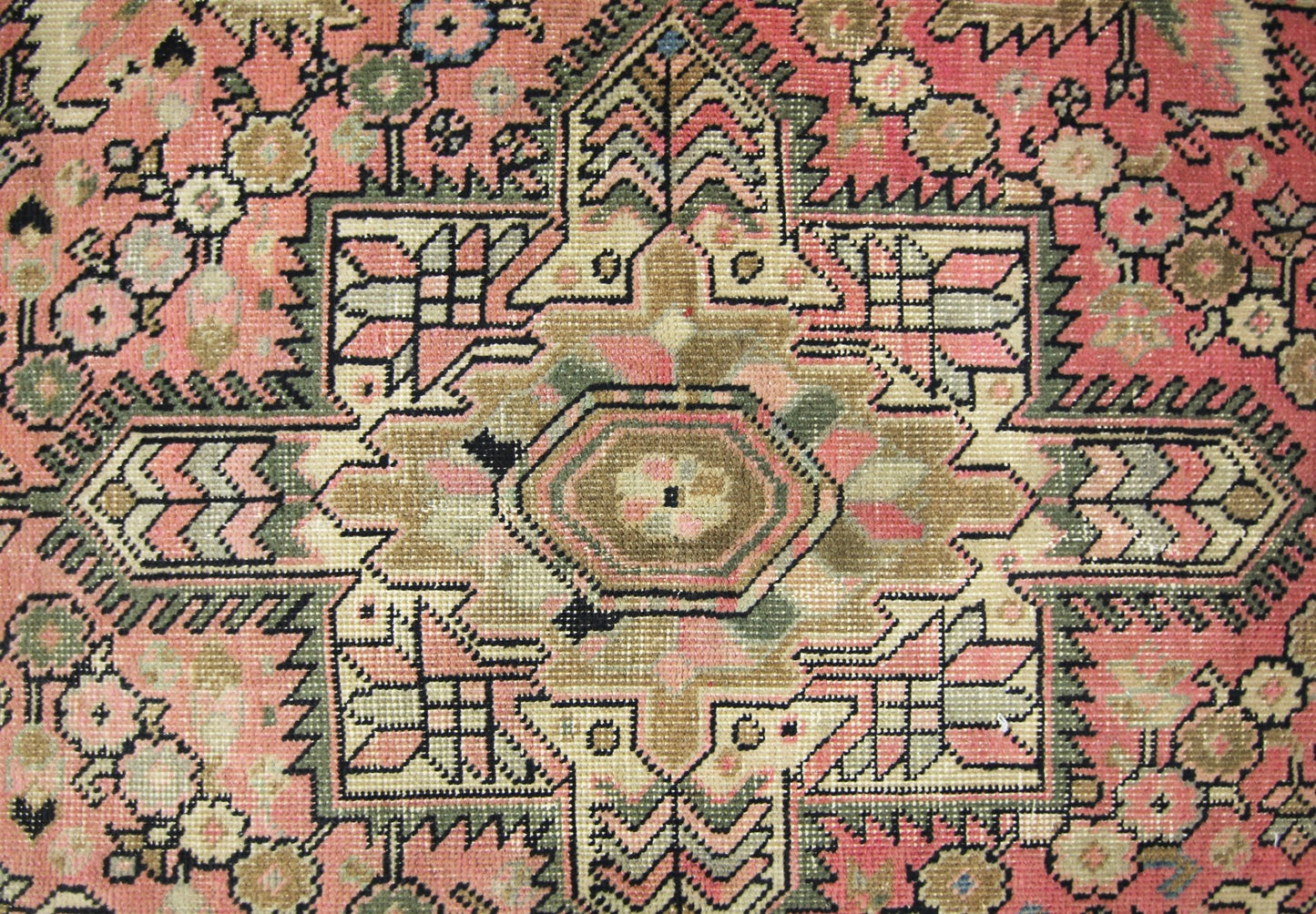 Handmade Vintage Persian Rug | 180 x 118 cm | 5'11" x 3'10" - Najaf Rugs & Textile
