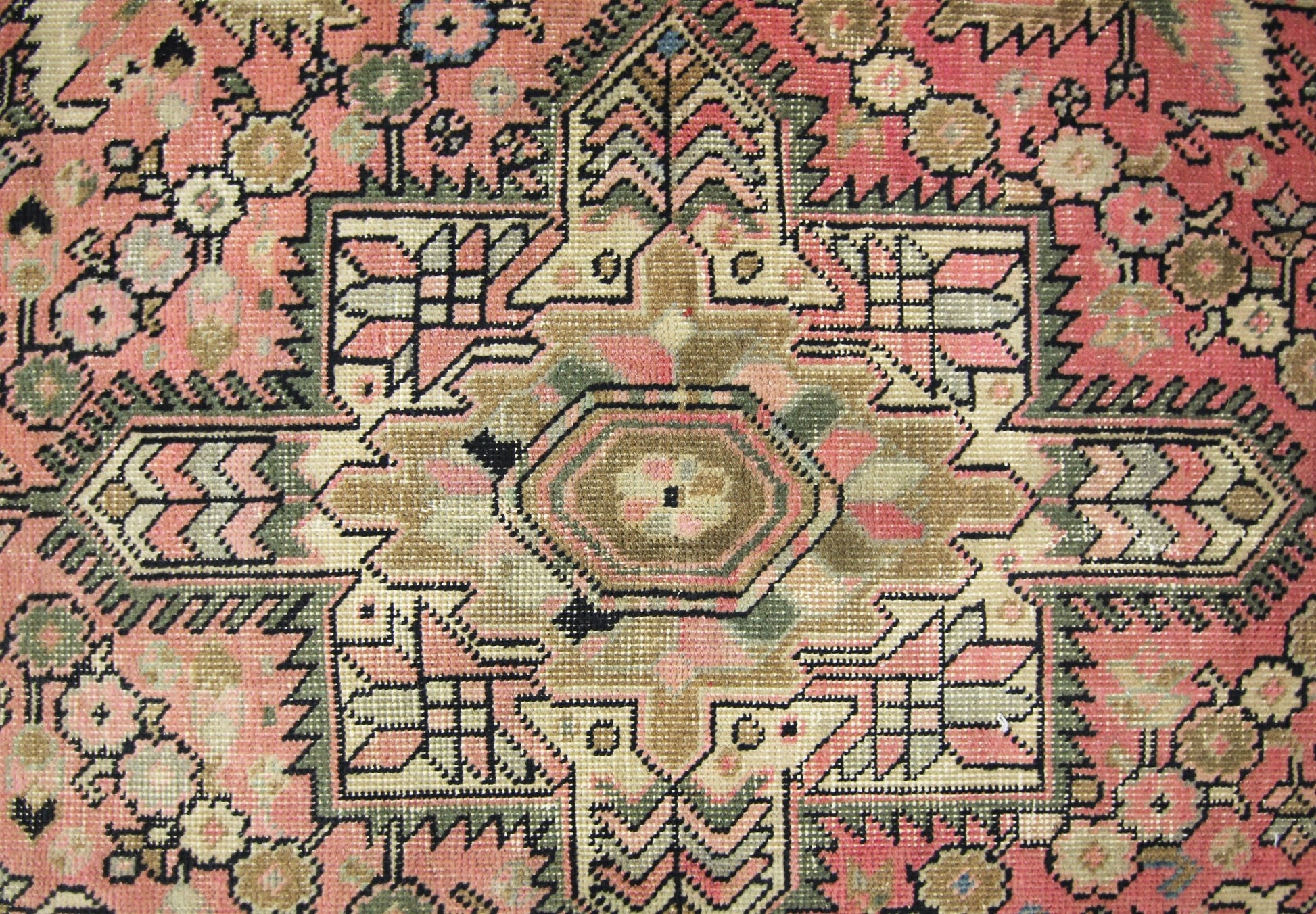 Handmade Vintage Persian Rug | 180 x 118 cm | 5'11" x 3'10" - Najaf Rugs & Textile
