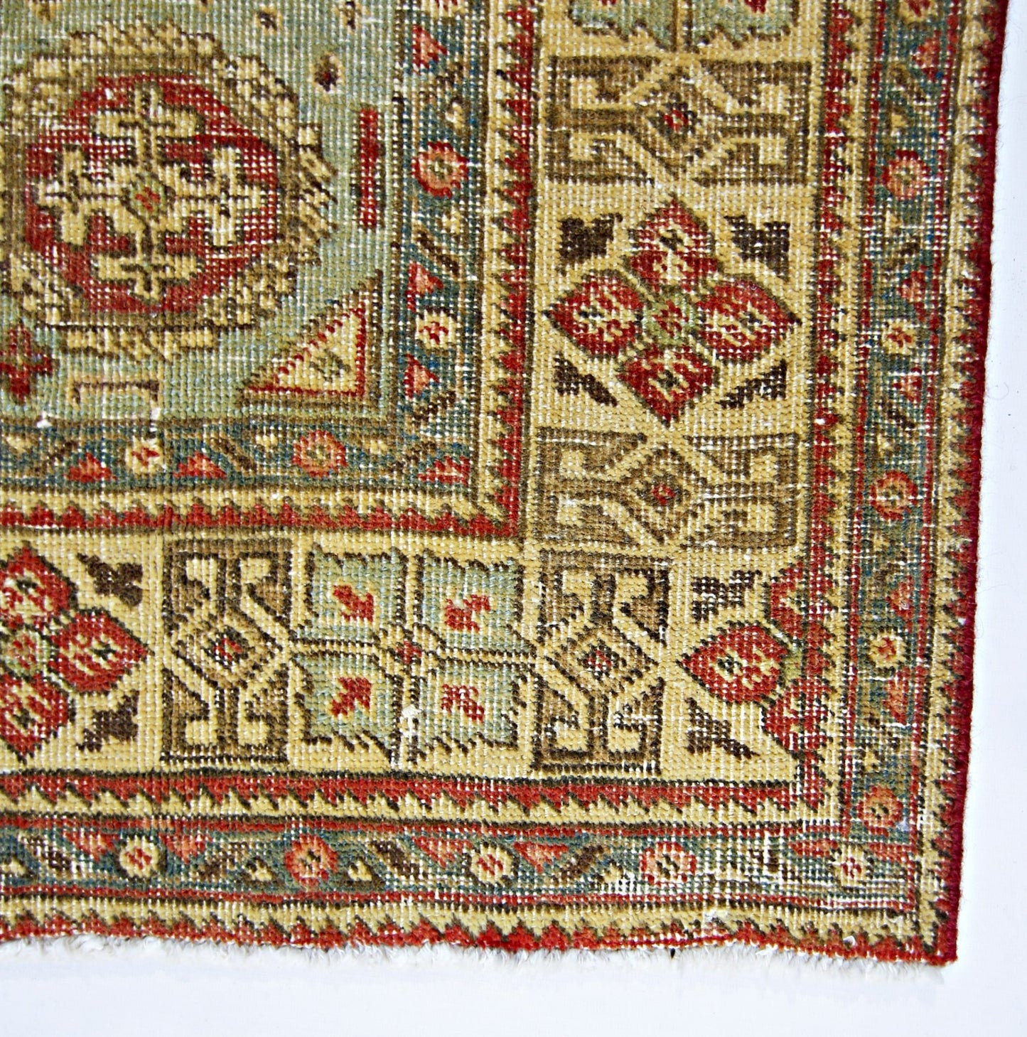Handmade Vintage Persian Rug | 182 x 140 cm | 6' x 4'7" - Najaf Rugs & Textile
