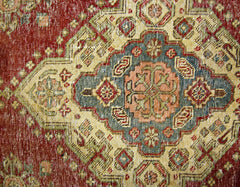 Handmade Vintage Persian Rug | 182 x 140 cm | 6' x 4'7" - Najaf Rugs & Textile