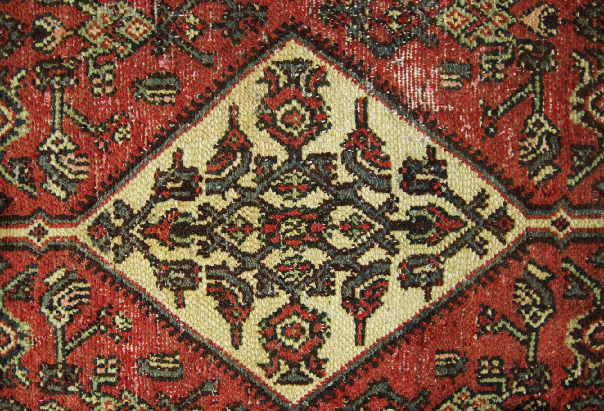 Handmade Vintage Persian Rug | 200 x 135 cm | 6'7" x 4'5" - Najaf Rugs & Textile