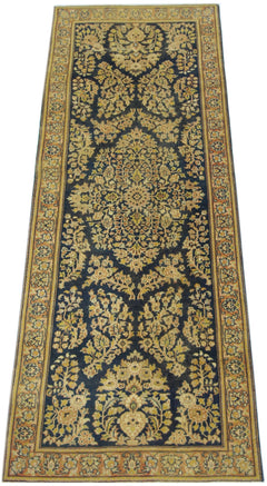 Handmade Vintage Persian Rug | 200 x 83 cm | 6'7" x 2'9" - Najaf Rugs & Textile