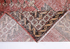 Handmade Vintage Persian Rug | 201 x 132 cm | 6'7" x 4'4" - Najaf Rugs & Textile