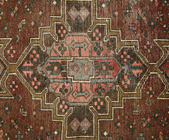 Handmade Vintage Persian Rug | 204 x 125 cm | 6'8" x 4'1" - Najaf Rugs & Textile