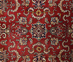 Handmade Vintage Persian Rug | 214 x 148 cm | 7' x 4'10" - Najaf Rugs & Textile