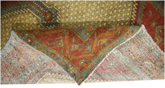 Handmade Vintage Persian Rug | 222 x 127 cm | 7'3" x 4'2" - Najaf Rugs & Textile