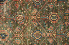 Handmade Vintage Persian Rug | 226 x 122 cm | 7'5" x 4' - Najaf Rugs & Textile
