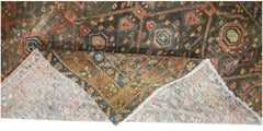 Handmade Vintage Persian Rug | 226 x 122 cm | 7'5" x 4' - Najaf Rugs & Textile