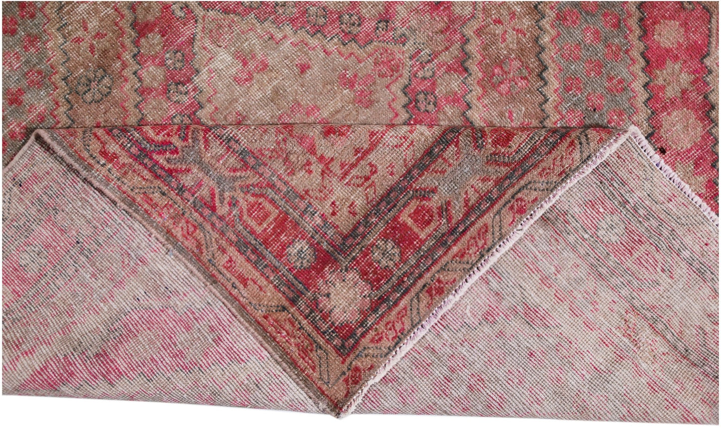 Handmade Vintage Persian Rug | 293 x 161 cm | 9'7" x 5'3" - Najaf Rugs & Textile