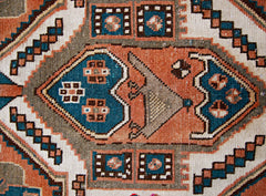 Handmade Vintage Persian Rug | 297 x 156 cm | 9'9" x 5'1" - Najaf Rugs & Textile
