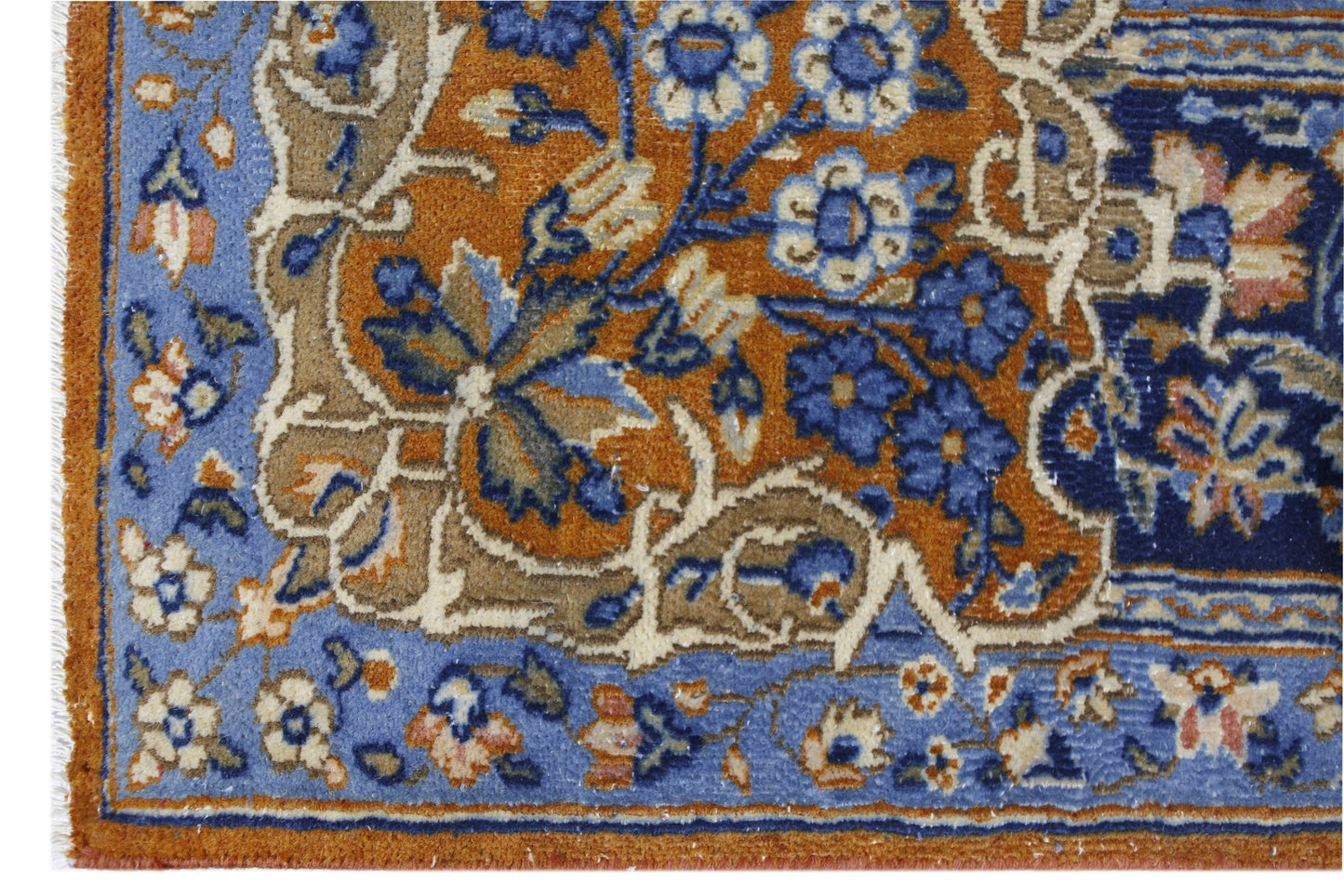 Handmade Vintage Persian Rug | 311 x 201 cm | 10'3" x 6'7" - Najaf Rugs & Textile