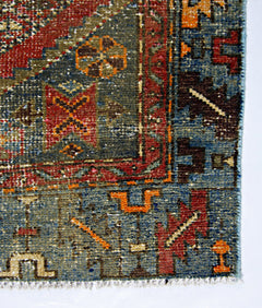 Handmade Vintage Persian Hallway Runner | 181 x 88 cm | 5'11" x 2'10" - Najaf Rugs & Textile