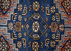 Handmade Vintage Persian Hallway Runner | 181 x 92 cm | 5'11" x 3' - Najaf Rugs & Textile