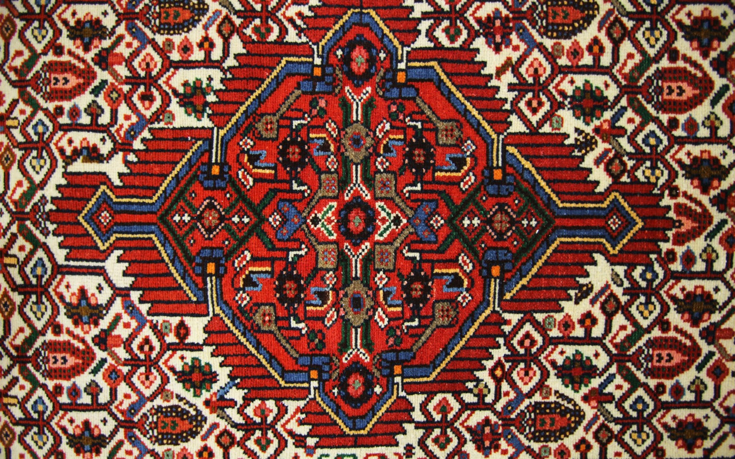Handmade Vintage Persian Hallway Runner | 188 x 77 cm | 6'2" x 2'6" - Najaf Rugs & Textile