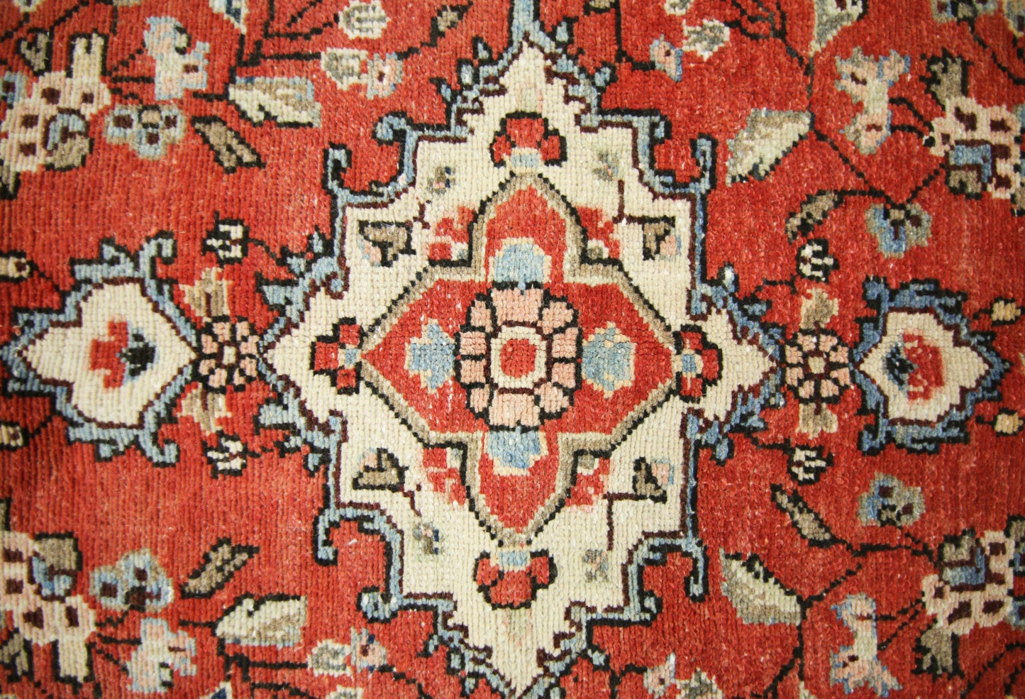 Handmade Vintage Persian Hallway Runner | 236 x 75 cm | 7'9" x 2'5" - Najaf Rugs & Textile