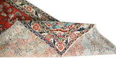 Handmade Vintage Persian Hallway Runner | 236 x 75 cm | 7'9" x 2'5" - Najaf Rugs & Textile