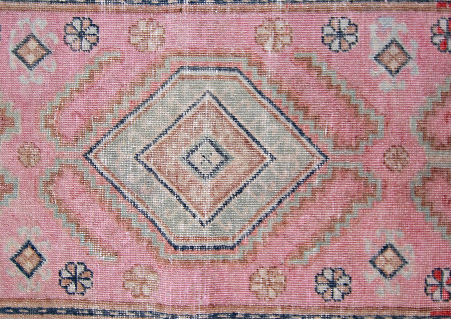 Handmade Vintage Persian Hallway Runner | 239 x 69 cm | 7'10" x 2'3" - Najaf Rugs & Textile