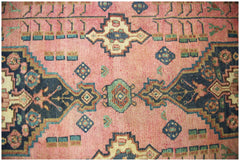 Handmade Vintage Persian Hallway Runner | 259 x 94 cm | 8'6" x 3'1" - Najaf Rugs & Textile