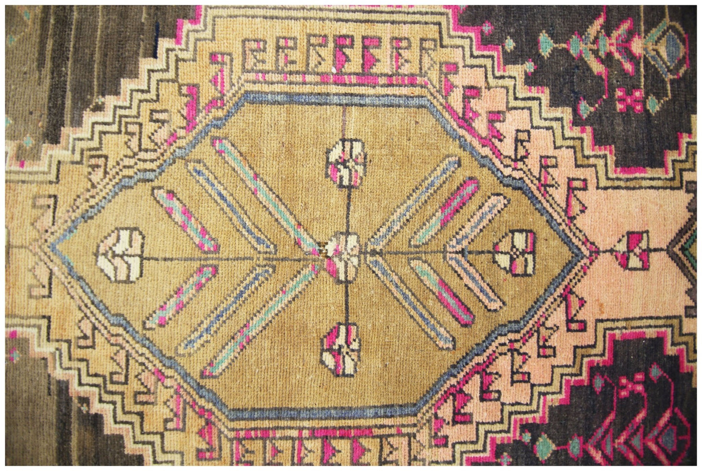 Handmade Vintage Persian Hallway Runner | 268 x 79 cm | 8'9" x 2'7" - Najaf Rugs & Textile