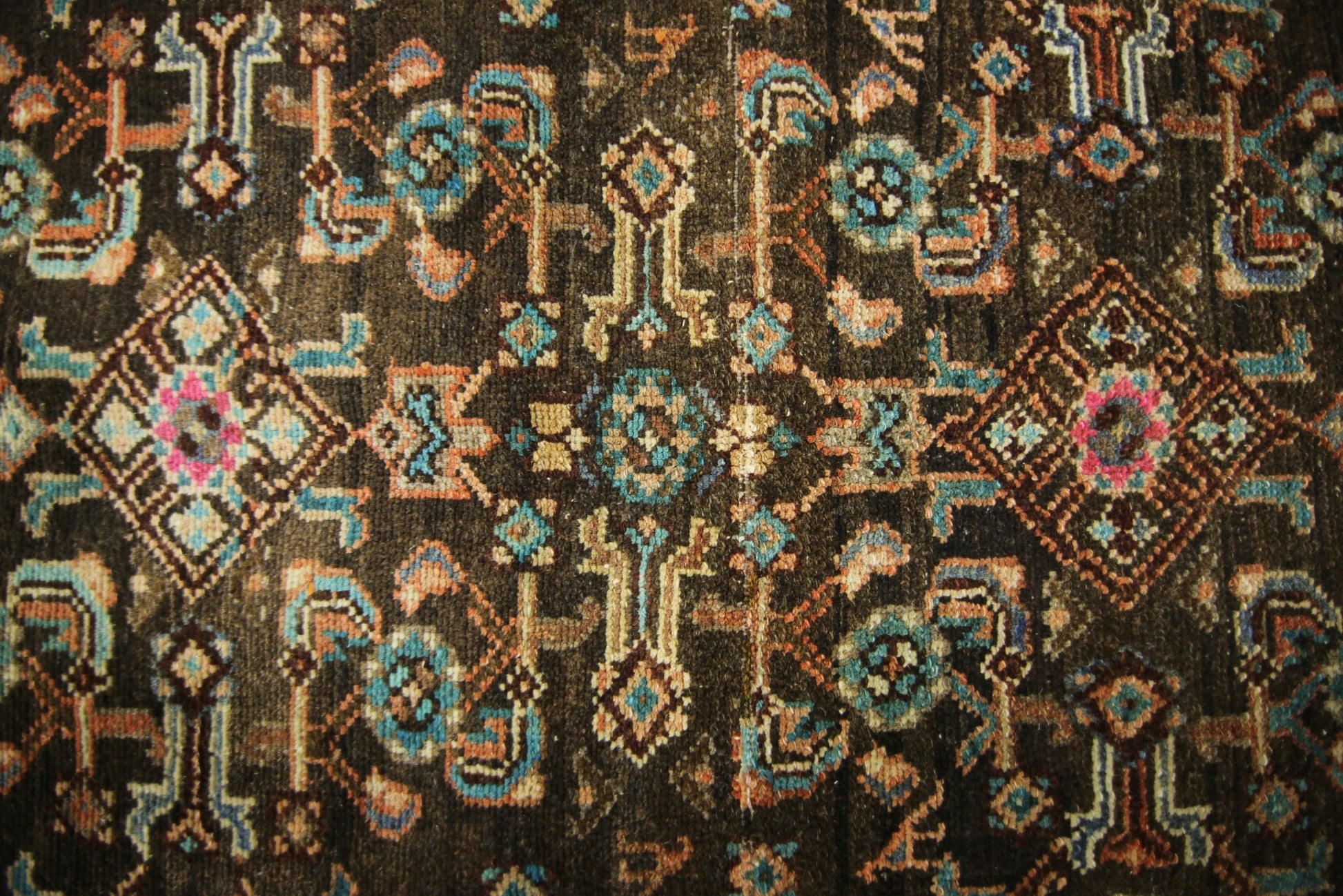 Handmade Vintage Persian Hallway Runner | 269 x 93 cm | 8'10" x 3'1" - Najaf Rugs & Textile