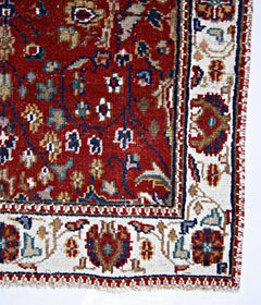Handmade Vintage Persian Hallway Runner | 282 x 74 cm | 9'3"" x 2'5" - Najaf Rugs & Textile