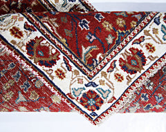 Handmade Vintage Persian Hallway Runner | 282 x 74 cm | 9'3"" x 2'5" - Najaf Rugs & Textile